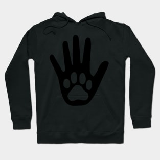 Paw In Hand Hoodie